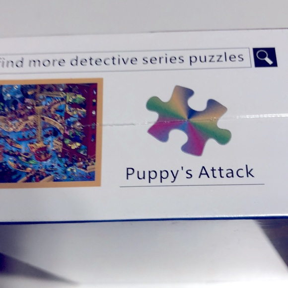 GREAT 500 Piece PUZZLE. NEW Puppy’s Attack - Picture 5 of 6